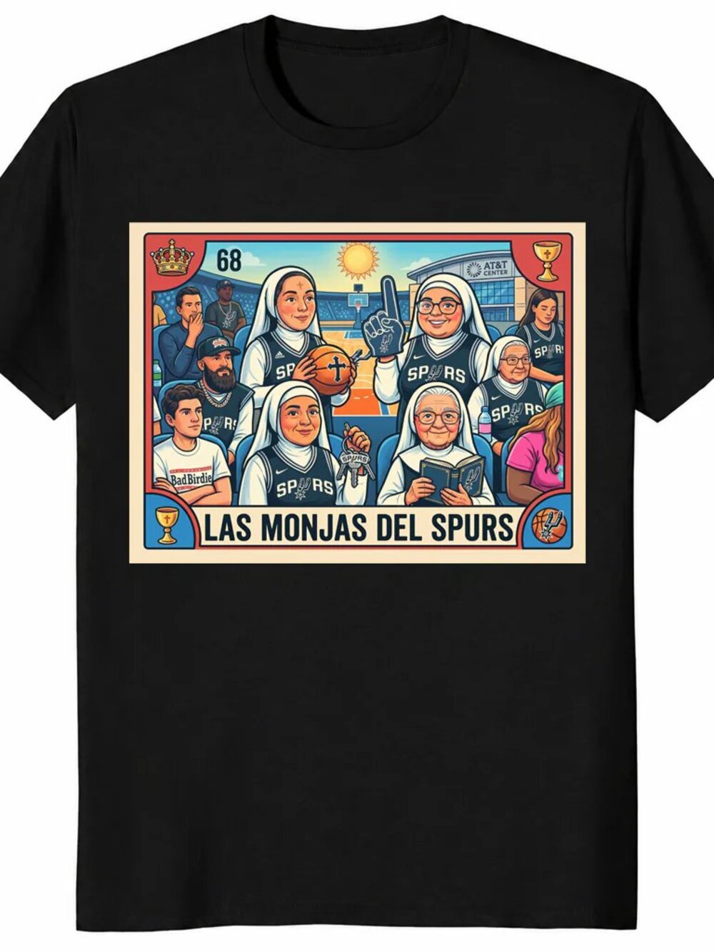 Las Monjas Del Spurs San Antonio Spurs Conference Champions T-Shirt